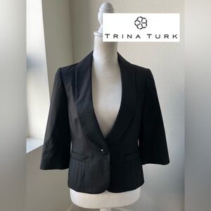 TRINA TURK | Black Women's Blazer Size S